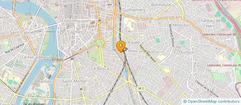 localisation de l'entreprise SA ALBOUY à TOULOUSE