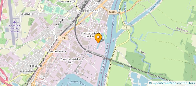 localisation de l'entreprise SA AMBLARD à MACON