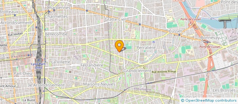 localisation de l'entreprise SA ANCIENS ETABLISSEMENTS COLLET à VILLEURBANNE