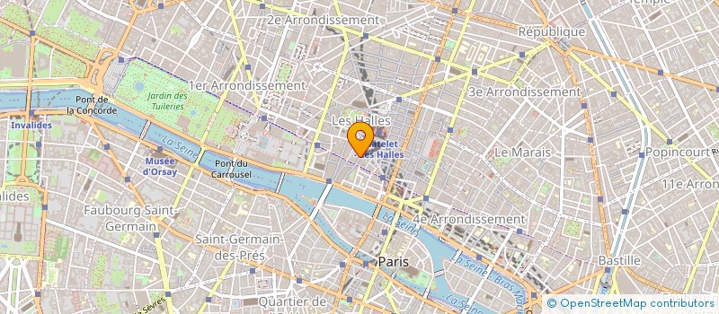 localisation de l'entreprise SA APCIS à PARIS