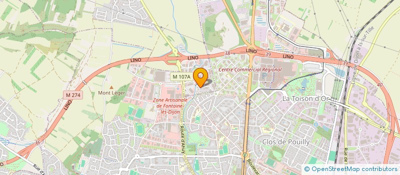 localisation de l'entreprise SA ARCHETYPE  AHUY