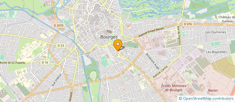 localisation de l'entreprise SA ATEMA EUROPA à BOURGES