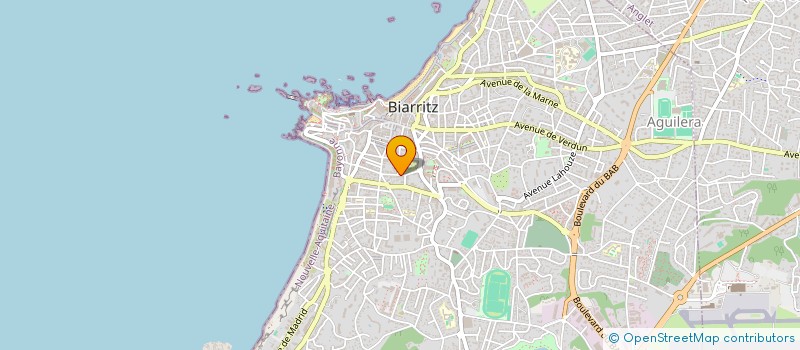 localisation de l'entreprise SA AUDOIN ET FILS à BIARRITZ