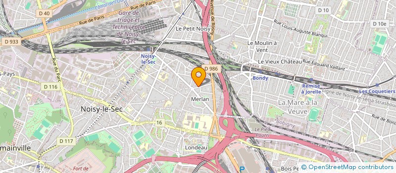 localisation de l'entreprise SA AUTO  PARIS