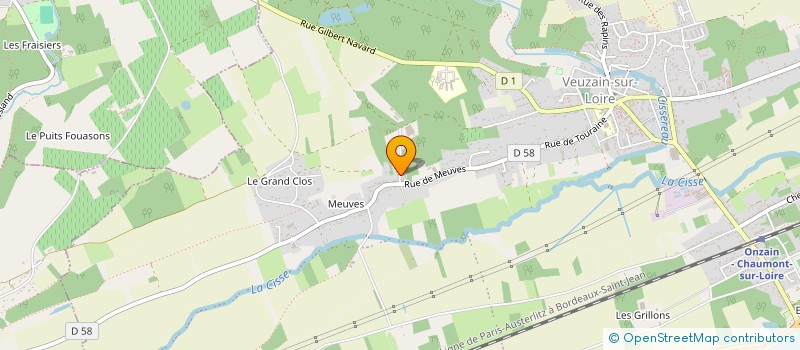 localisation de l'entreprise SA AUTOMATISMES INDUST DE TOURAINE à VEUZAIN-SUR-LOIRE