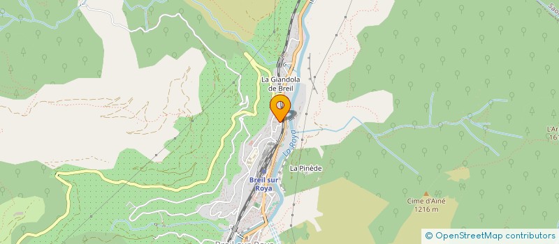 localisation de l'entreprise SA AXIS HOLDING  BREIL-SUR-ROYA