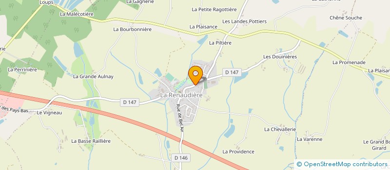 localisation de l'entreprise SA BARBEAU à SEVREMOINE