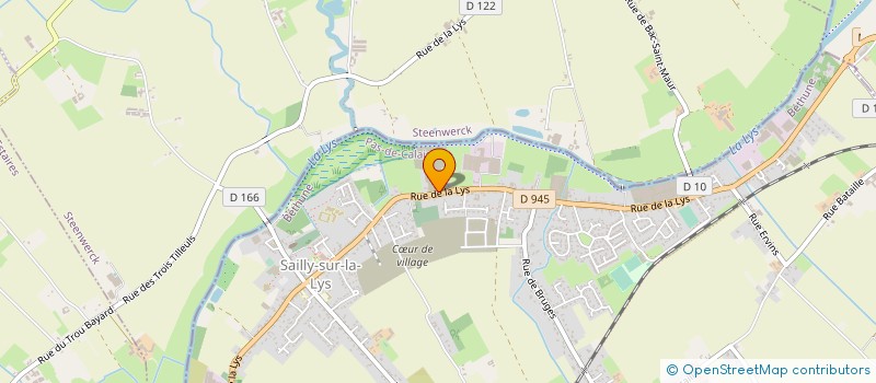 localisation de l'entreprise SA BARBRY CAMBRON ET CIE à SAILLY-SUR-LA-LYS