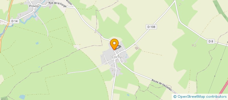 localisation de l'entreprise SA BAUDON GEORGES à SAULCES-MONCLIN