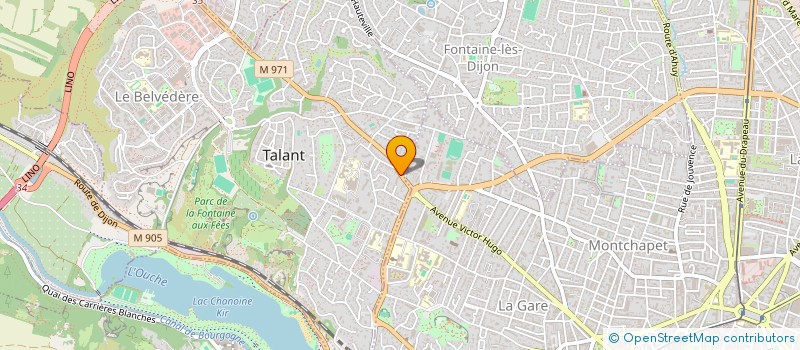 localisation de l'entreprise SA BERNARD GRUAS PROMOTION IMMOBILIERE à TALANT