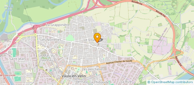 localisation de l'entreprise SA BIANCHI PERE ET FILS à VAULX-EN-VELIN