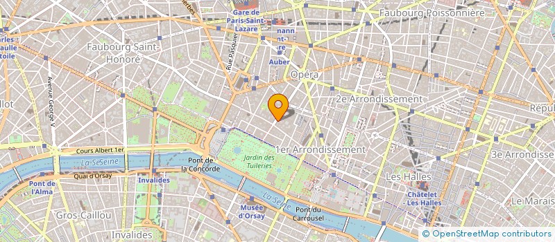 localisation de l'entreprise SA BNP INTERCONTINENTALE  PARIS