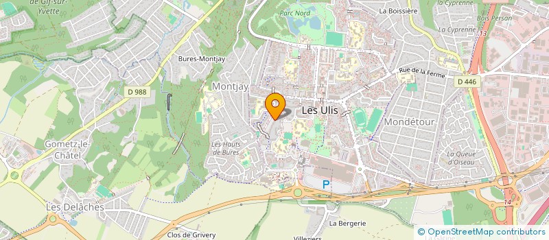localisation de l'entreprise SA.BO à LES ULIS
