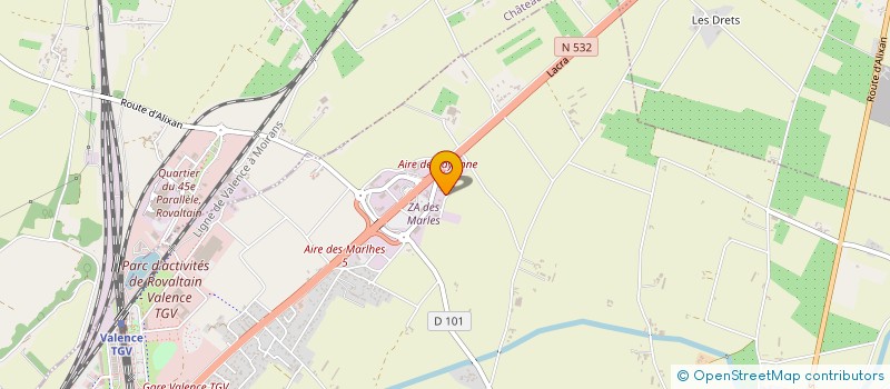 localisation de l'entreprise SA BONNARDEL à ALIXAN