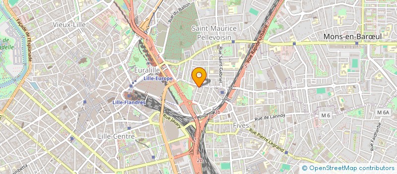 localisation de l'entreprise SA BONNES AFFAIRES à LILLE