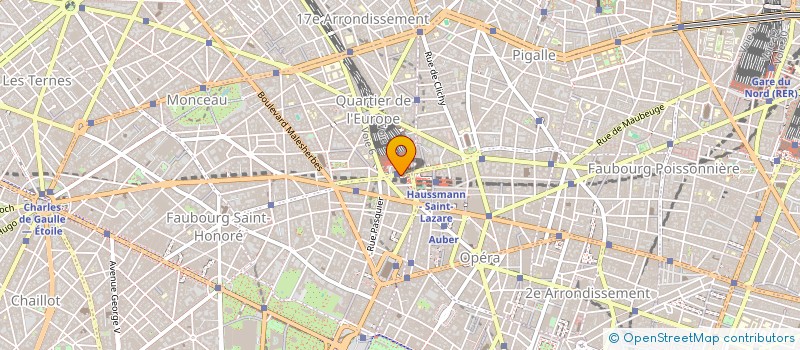 localisation de l'entreprise SA BOURGOIS à PARIS 08