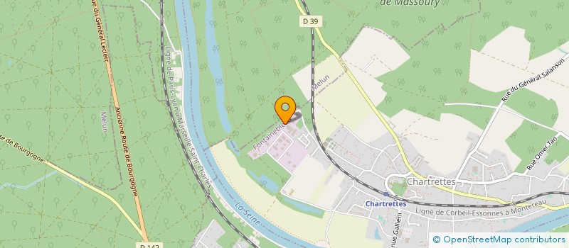 localisation de l'entreprise SA BRASSAS à CHARTRETTES