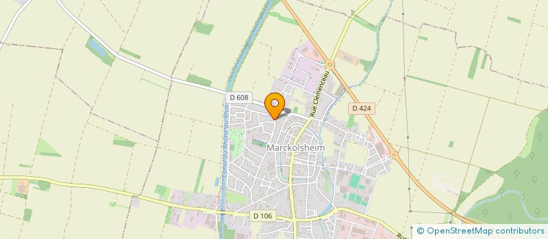 localisation de l'entreprise SA BRW à MARCKOLSHEIM