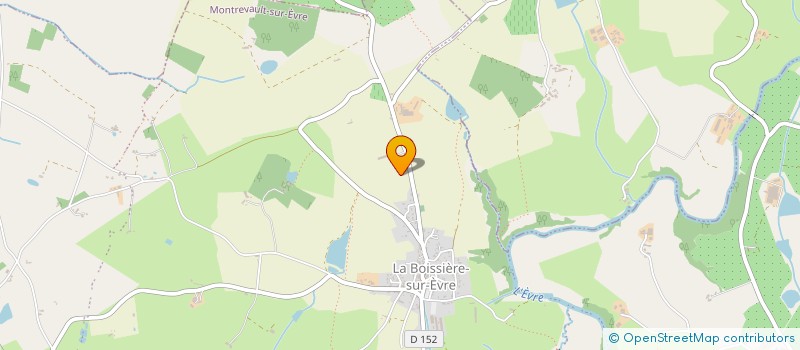 localisation de l'entreprise SA BURGAUD à MONTREVAULT-SUR-EVRE