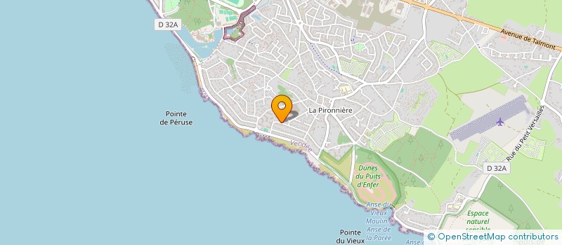 localisation de l'entreprise SA CABINET EXPERTISE COMPTABLE MICHON à LES SABLES D'OLONNE