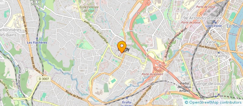 localisation de l'entreprise SA CAFE DE LA PLACE  ECULLY