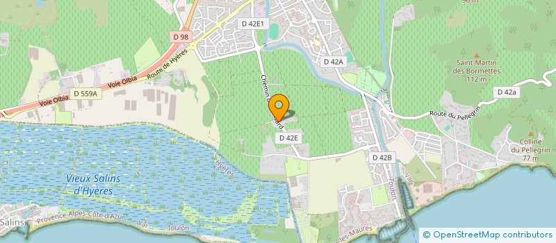 localisation de l'entreprise SA CAMPING DU PANSARD à LA LONDE LES MAURES