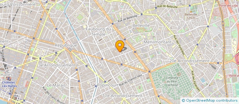 localisation de l'entreprise SA CARTON PUBLICIT MARTIN CIE à PARIS