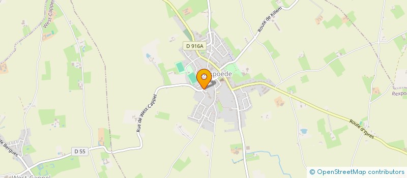 localisation de l'entreprise SA CBM à REXPOEDE