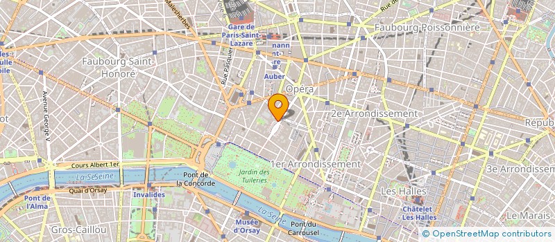 localisation de l'entreprise SA CECICO CREDIT à PARIS