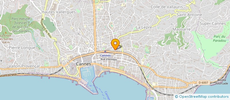 localisation de l'entreprise SA.CH.EL à CANNES