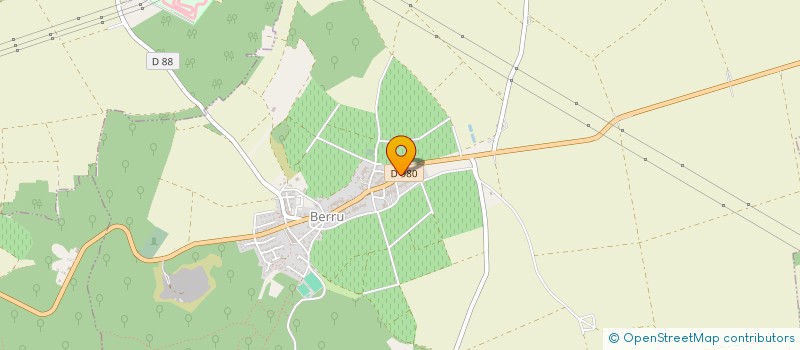 localisation de l'entreprise SA CHAMPAGNE HELICO SERVICES à BERRU