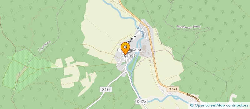 localisation de l'entreprise SA CHAMPAGNE SCHREIBER à COURTERON