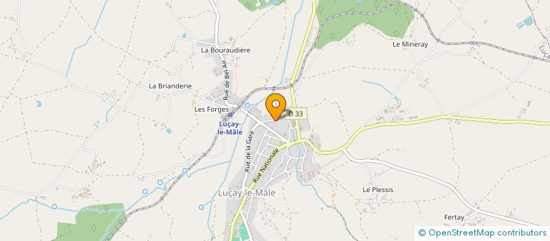 localisation de l'entreprise SA CHAMPICENTRE à LUCAY-LE-MALE