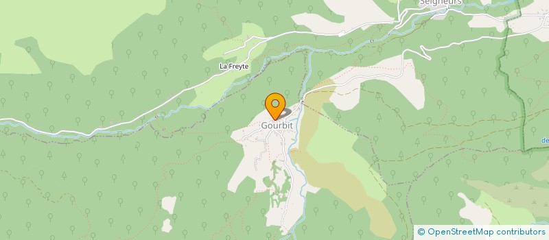 localisation de l'entreprise SA CHAUFFAGE ARIEGE à GOURBIT