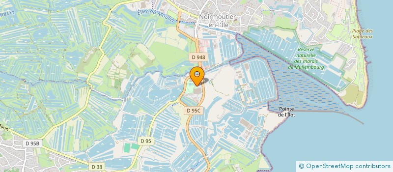 localisation de l'entreprise SA CHRISTIAN BODIN  L'EPINE