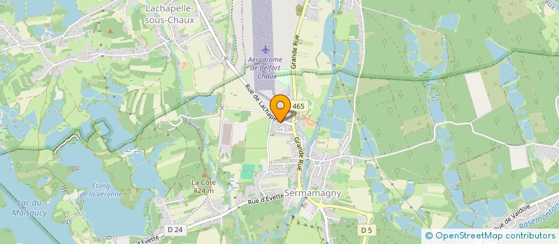 localisation de l'entreprise SA CITELE à OFFEMONT