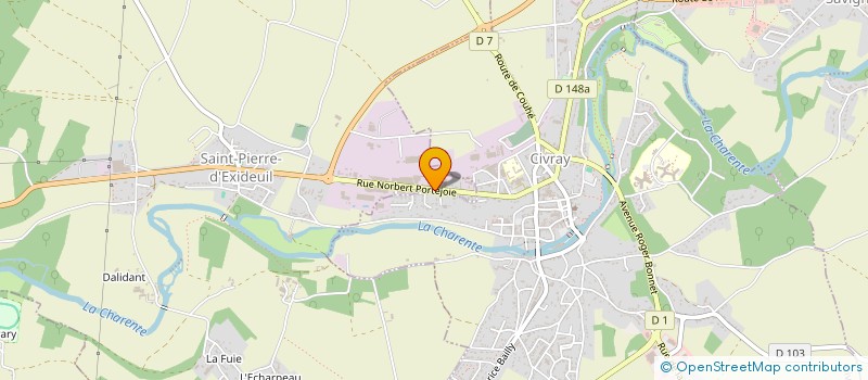 localisation de l'entreprise SA CITERGAZ à SAINT-PIERRE-D'EXIDEUIL