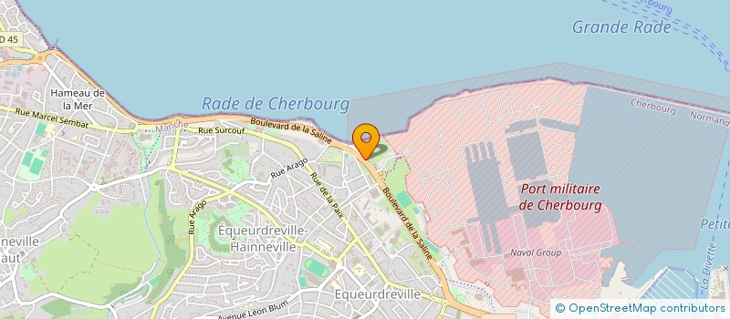 localisation de l'entreprise SA CLAUDE LEMARECHAL à CHERBOURG-EN-COTENTIN