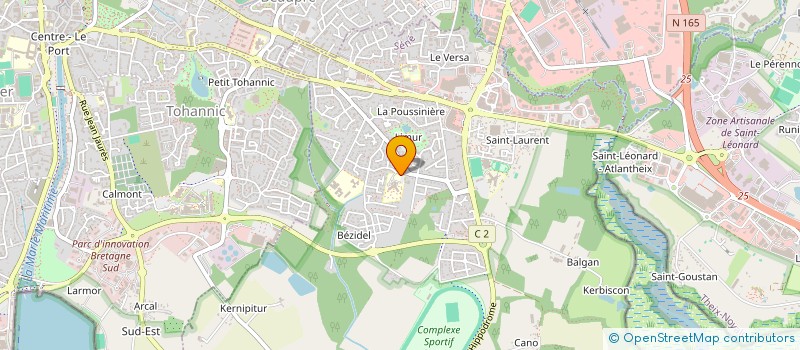 localisation de l'entreprise SA CLINIQUE DU GOLFE  SENE