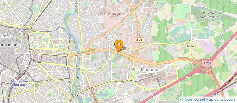 localisation de l'entreprise SA CLUB VILLA 34 à MONTPELLIER