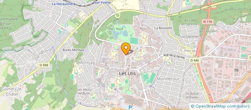 localisation de l'entreprise SA-CO à LES ULIS
