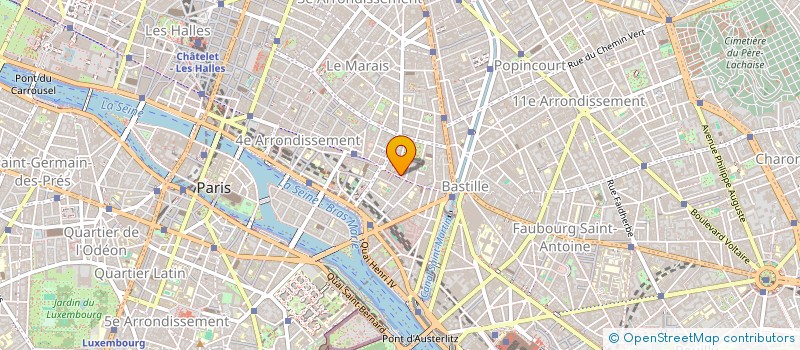 localisation de l'entreprise SA COLOMBIENNE D'ARABICAS à PARIS