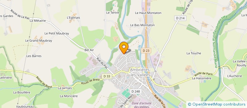 localisation de l'entreprise SA COMMERCE D EQUIPEMENT DE MAGASIN à AMBRIERES-LES-VALLEES