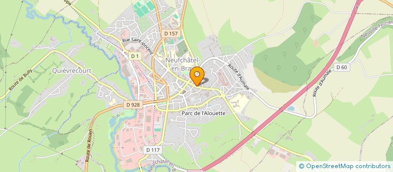 localisation de l'entreprise SA COMMERCIALISATION MEUBLES AGENCEMENTS  NEUFCHATEL-EN-BRAY