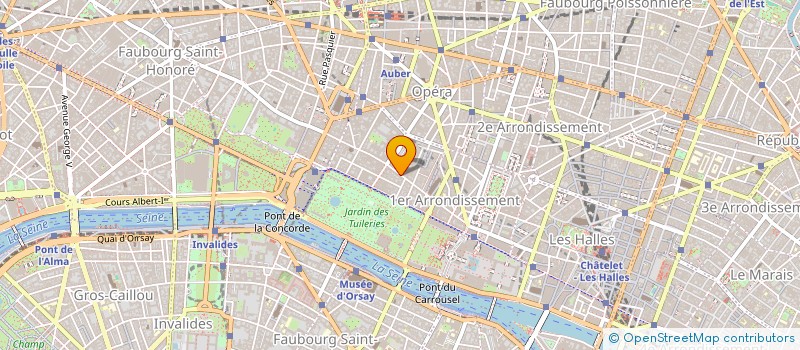 localisation de l'entreprise SA COMPTOIR DE BANQUE  PARIS