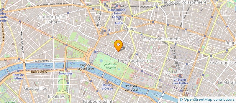 localisation de l'entreprise SA COMPTOIR DES ENTRPRENEURS  PARIS