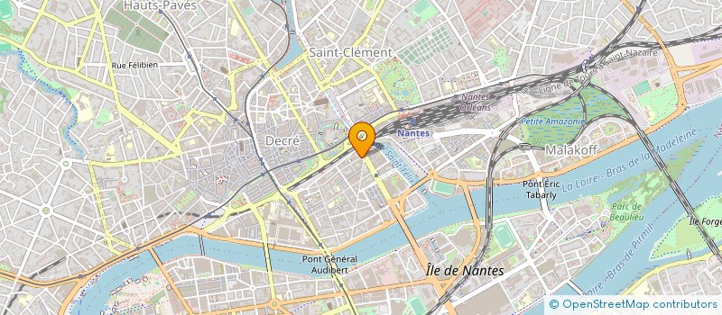 localisation de l'entreprise SA CONSEIL AUDIT RAPPROCHEM ENTREPRISES à NANTES