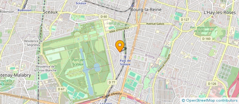 localisation de l'entreprise SA CONSEILS à SCEAUX