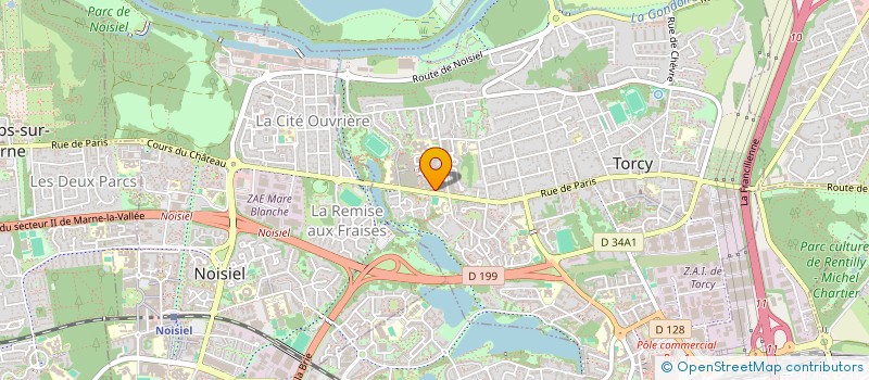 localisation de l'entreprise SA CONSULTING à TORCY