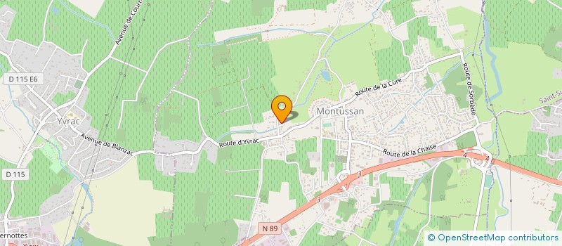 localisation de l'entreprise SA CONSULTING  MONTUSSAN